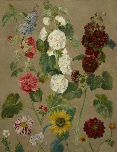 Ohne Titel [Blumen] von Ferdinand Victor Eugene Delacroix